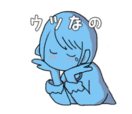 Fujiyama girls' talk sticker #4261905