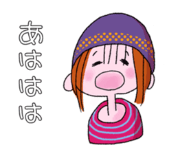 Fujiyama girls' talk sticker #4261910