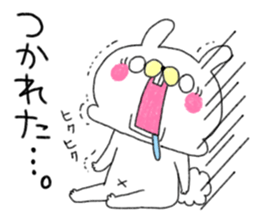 Squirrel and  bear and rabbit and apple sticker #4262591