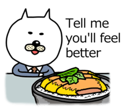 The two cats Interrogation Room sticker #4263760