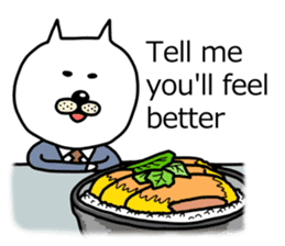 The two cats Interrogation Room sticker #4263760