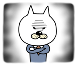 The two cats Interrogation Room sticker #4263766