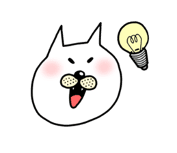 The two cats Interrogation Room sticker #4263767