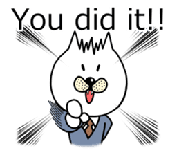 The two cats Interrogation Room sticker #4263770