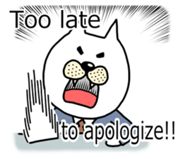 The two cats Interrogation Room sticker #4263775