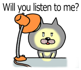 The two cats Interrogation Room sticker #4263780