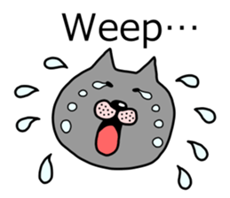 The two cats Interrogation Room sticker #4263785