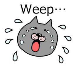 The two cats Interrogation Room sticker #4263785