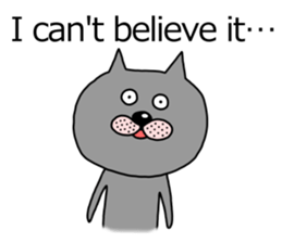 The two cats Interrogation Room sticker #4263790