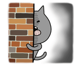 The two cats Interrogation Room sticker #4263793