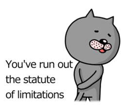 The two cats Interrogation Room sticker #4263797