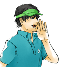 Hard office worker sticker #4264096