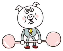 Pig general manager sticker #4264120