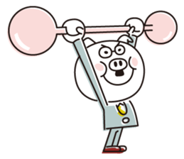 Pig general manager sticker #4264121