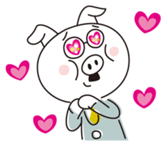 Pig general manager sticker #4264122