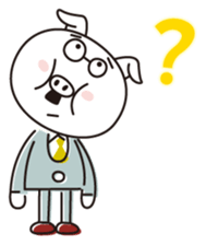 Pig general manager sticker #4264132