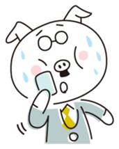 Pig general manager sticker #4264136