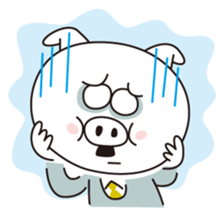 Pig general manager sticker #4264137