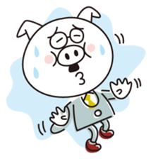 Pig general manager sticker #4264138