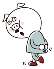 Pig general manager sticker #4264142