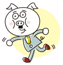 Pig general manager sticker #4264145