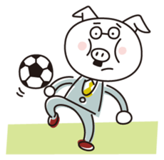 Pig general manager sticker #4264156