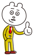 Kuma section chief sticker #4264322