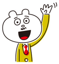 Kuma section chief sticker #4264323