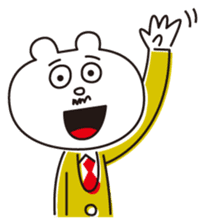 Kuma section chief sticker #4264323