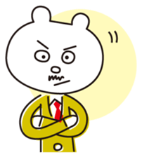 Kuma section chief sticker #4264334