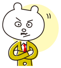 Kuma section chief sticker #4264334