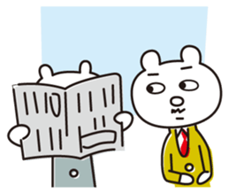 Kuma section chief sticker #4264346