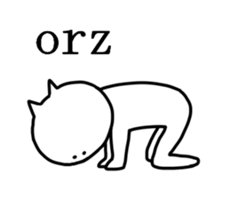 Otaku  Cat sticker #4264522