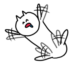 Otaku  Cat sticker #4264542