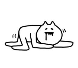 Otaku  Cat sticker #4264545