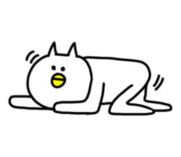 Otaku  Cat sticker #4264546