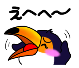 Hekotare Toco Toucan 2 -for everyday- sticker #4264564