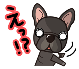 iinu - French Bulldog sticker #4264920