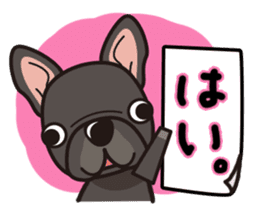 iinu - French Bulldog sticker #4264924