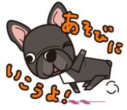 iinu - French Bulldog sticker #4264930