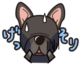 iinu - French Bulldog sticker #4264941