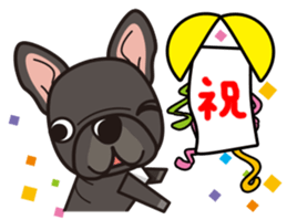 iinu - French Bulldog sticker #4264953