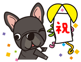 iinu - French Bulldog sticker #4264953