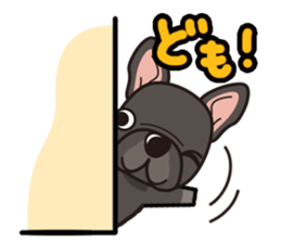 iinu - French Bulldog sticker #4264956