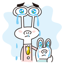 Businessman of two aliens sticker #4264963