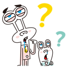 Businessman of two aliens sticker #4264965