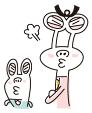 Businessman of two aliens sticker #4264984