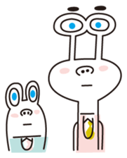 Businessman of two aliens sticker #4264986