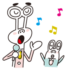 Businessman of two aliens sticker #4264994