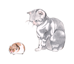 Fancy Hamster sticker #4265725